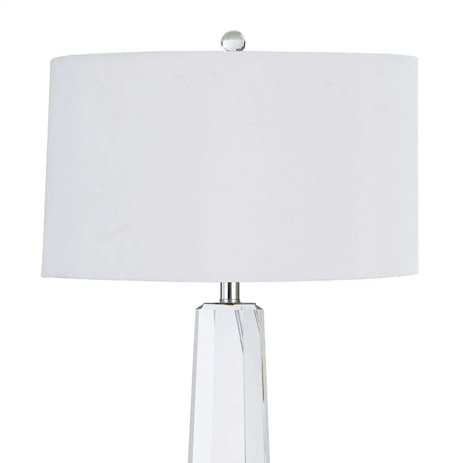 Regina Andrew, TAPERED HEX CRYSTAL TABLE LAMP, TABLE LAMPS