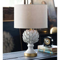 Regina Andrew, LEAFY ARTICHOKE CERAMIC TABLE LAMP, TABLE LAMPS