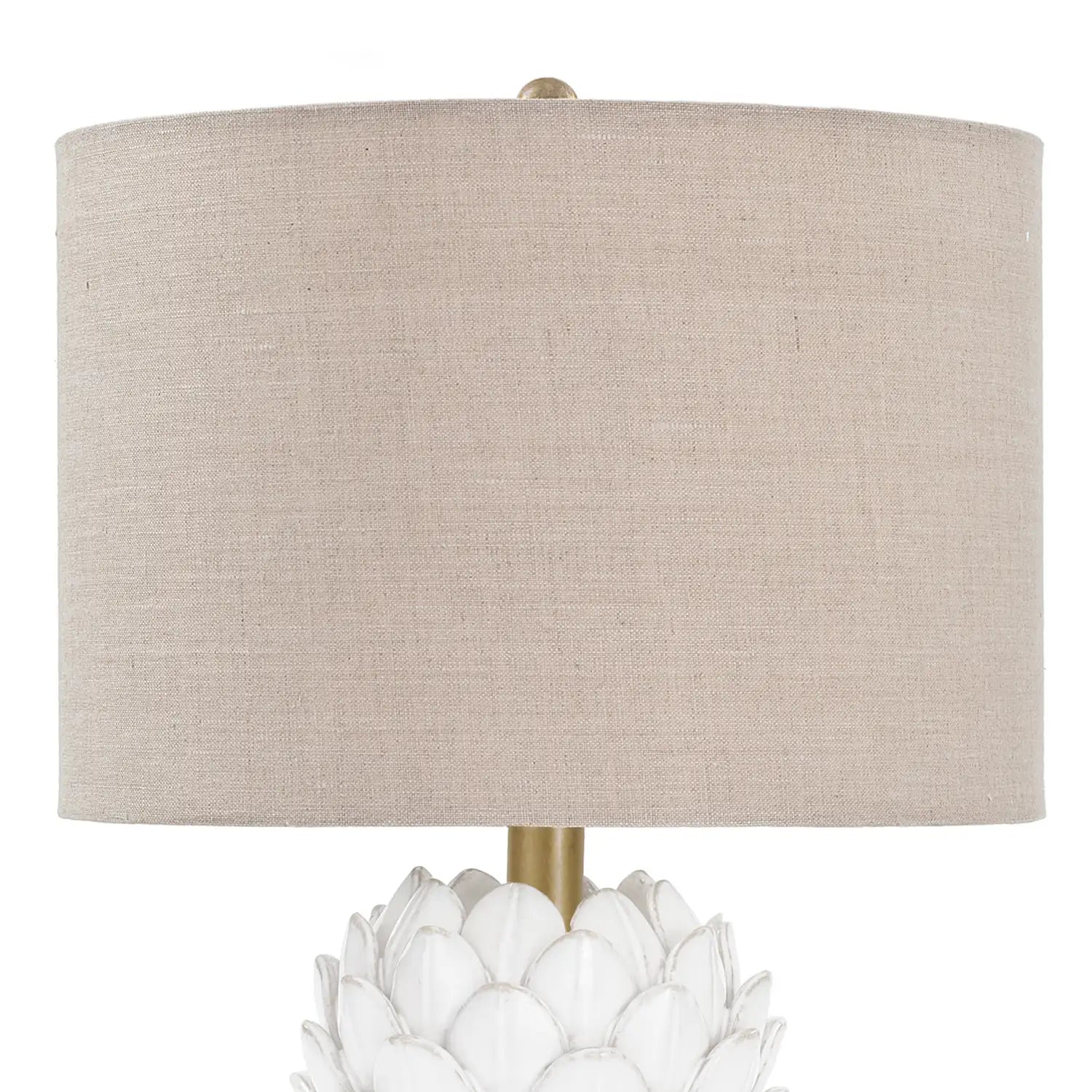 Regina Andrew, LEAFY ARTICHOKE CERAMIC TABLE LAMP, TABLE LAMPS