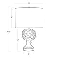 Regina Andrew, LEAFY ARTICHOKE CERAMIC TABLE LAMP, TABLE LAMPS