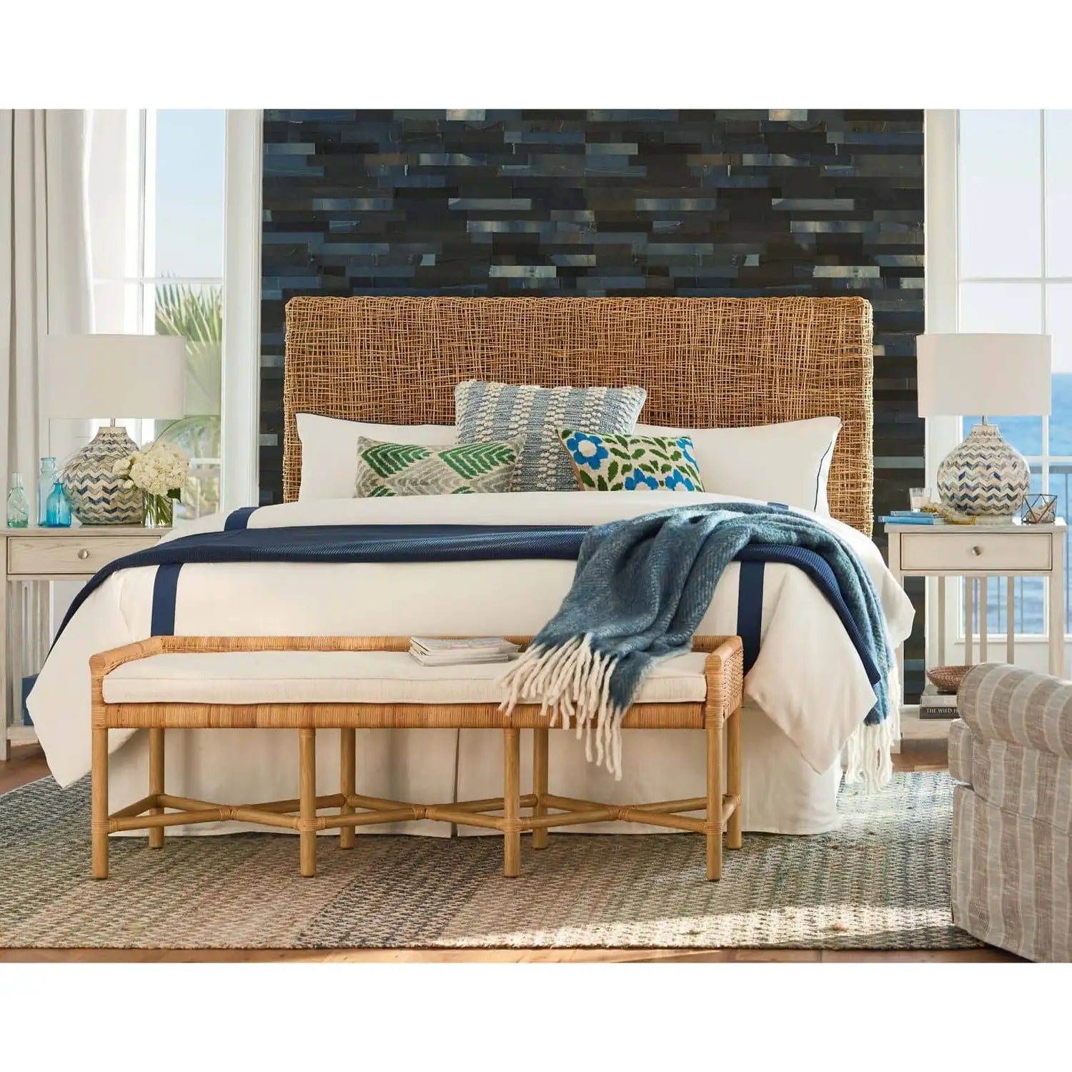 Regina Andrew, CHEVRON BONE TABLE LAMP, TABLE LAMPS