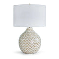 Regina Andrew, CHEVRON BONE TABLE LAMP, TABLE LAMPS
