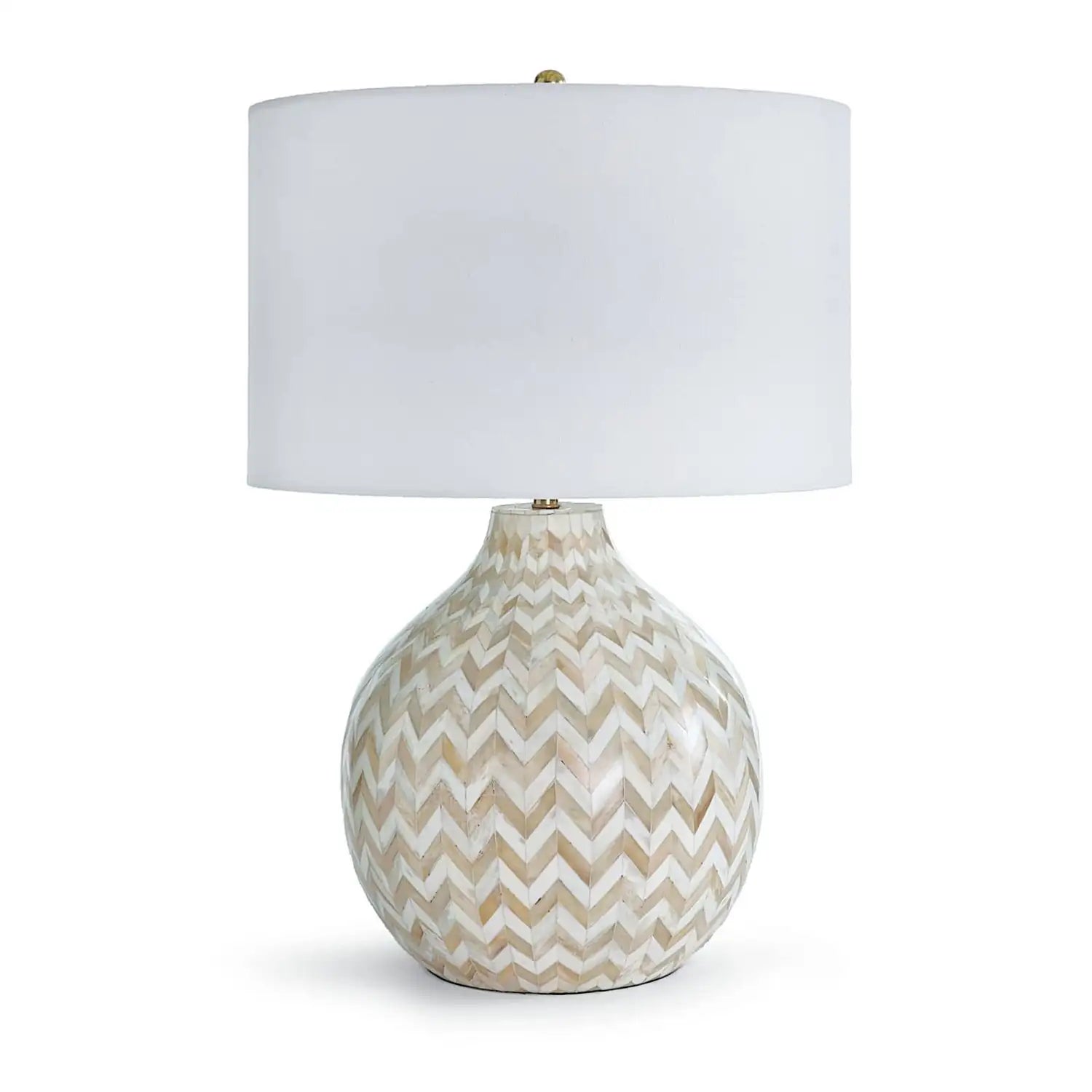 Regina Andrew, CHEVRON BONE TABLE LAMP, TABLE LAMPS