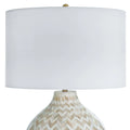 Regina Andrew, CHEVRON BONE TABLE LAMP, TABLE LAMPS