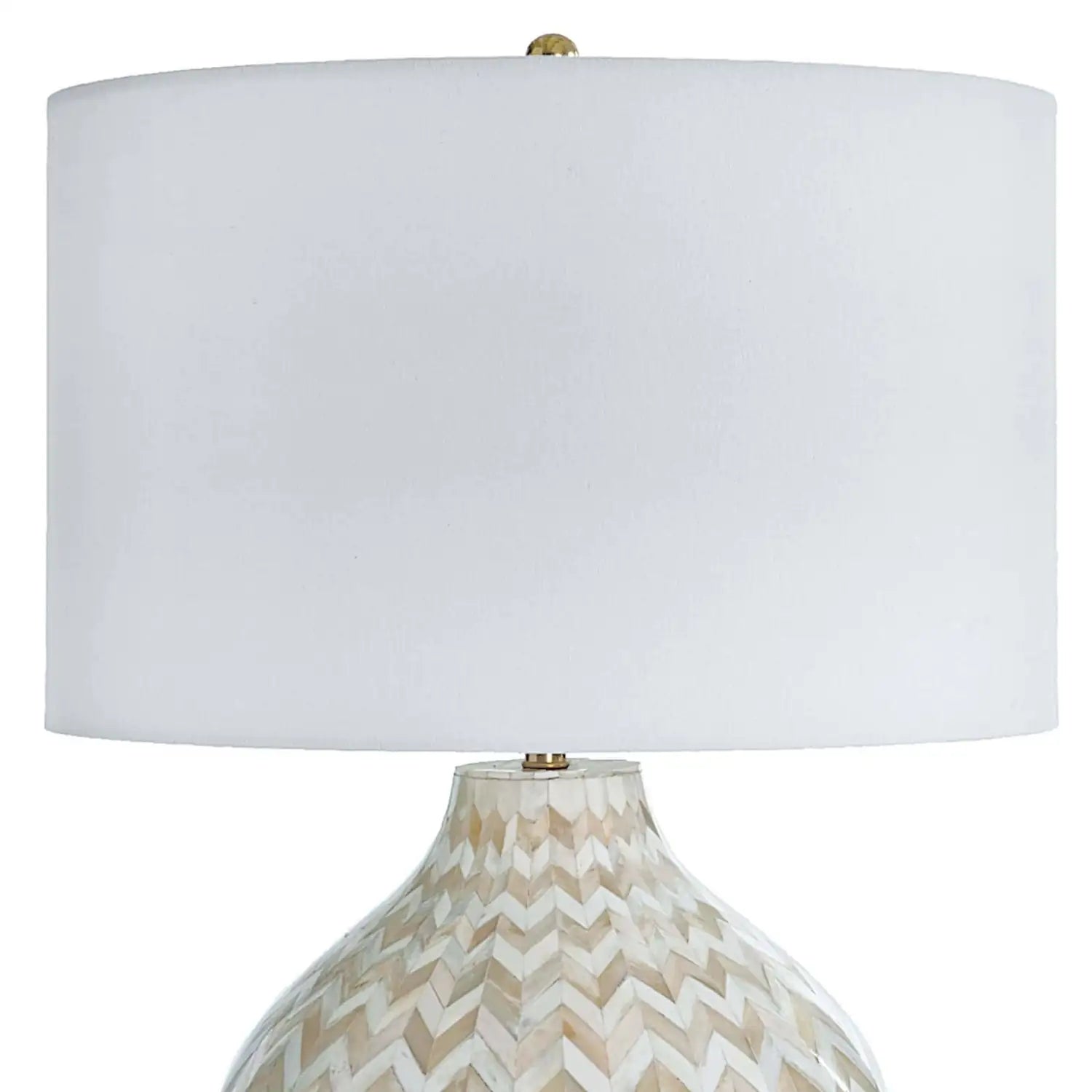 Regina Andrew, CHEVRON BONE TABLE LAMP, TABLE LAMPS