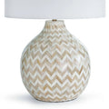 Regina Andrew, CHEVRON BONE TABLE LAMP, TABLE LAMPS