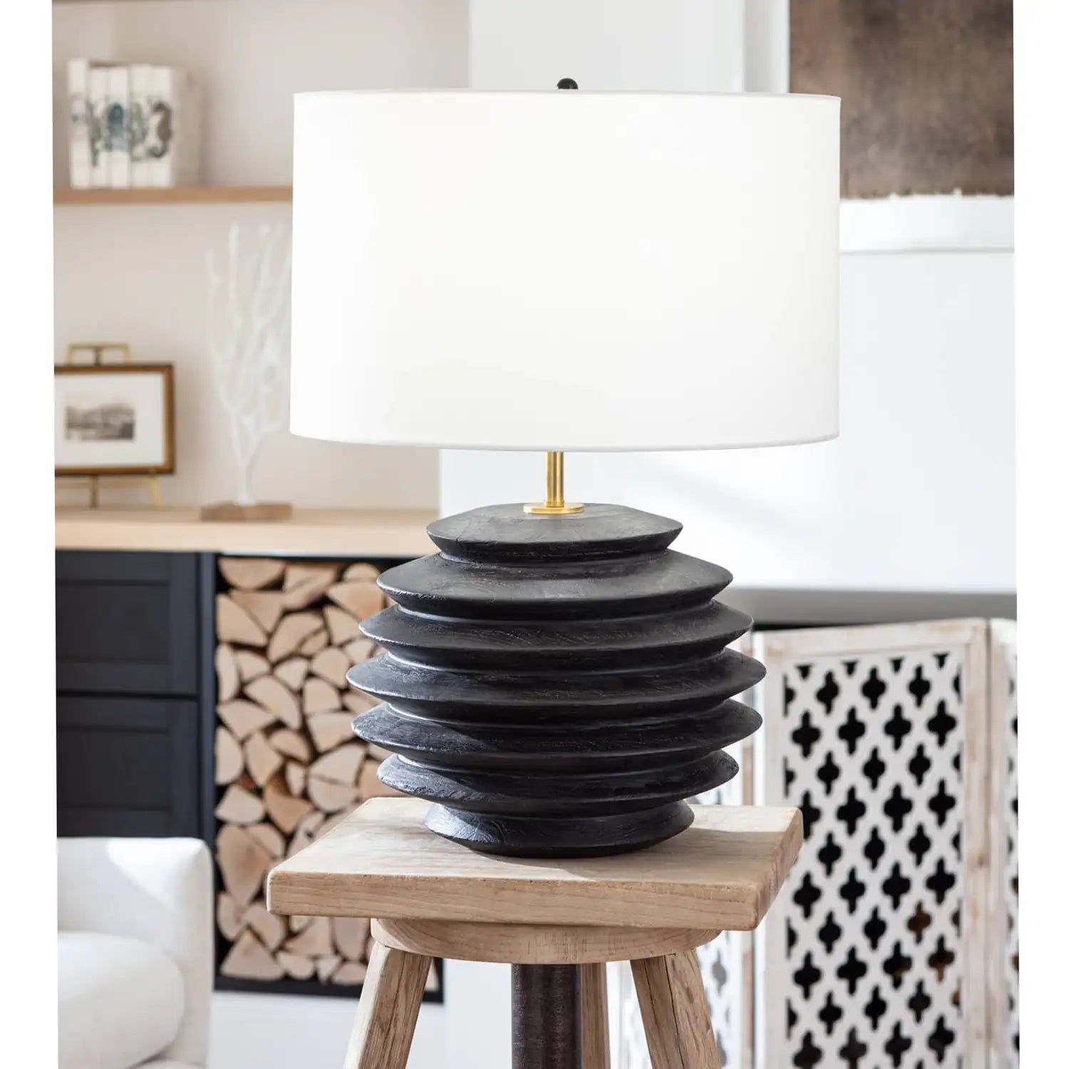Regina Andrew, ACCORDION TABLE LAMP, TABLE LAMPS