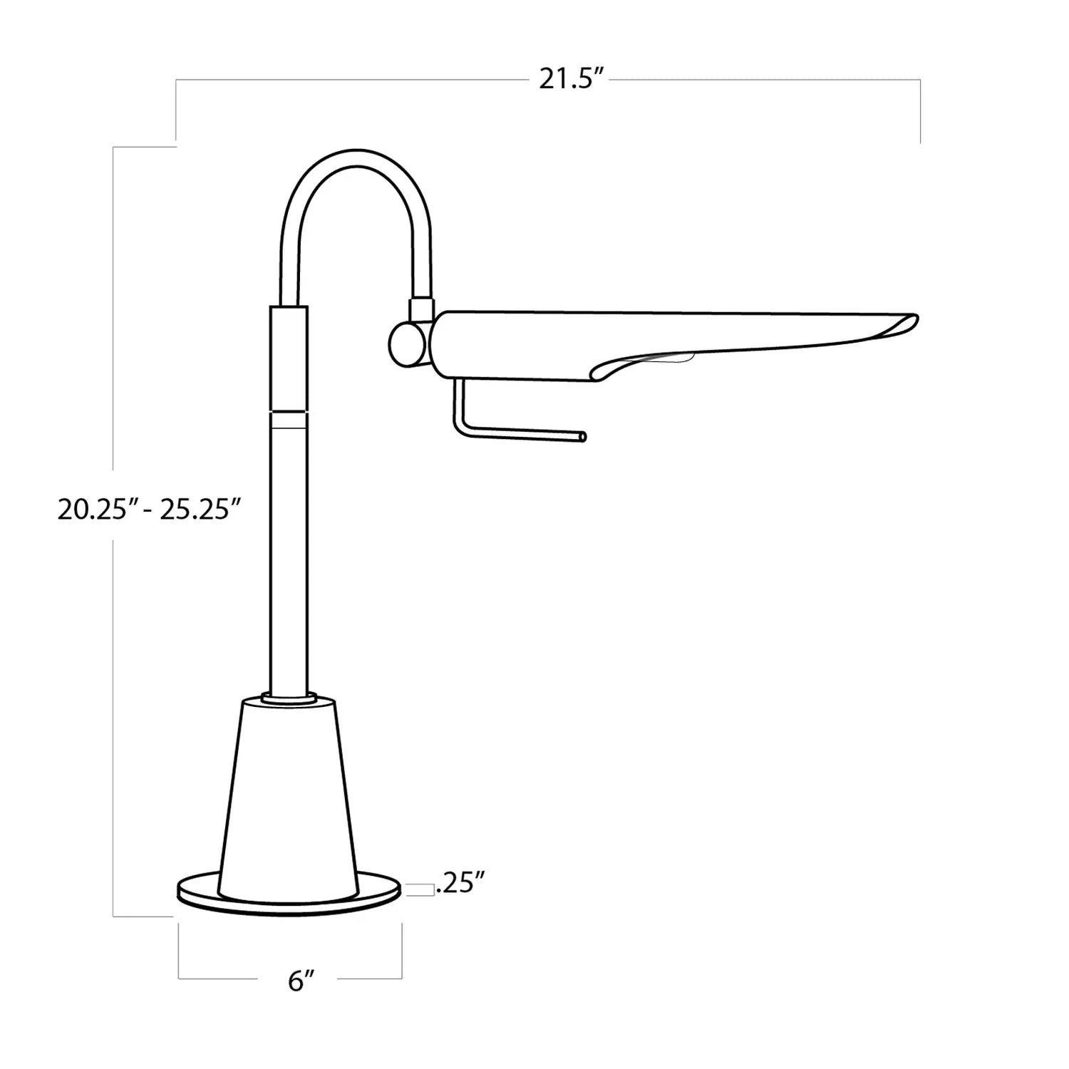 Regina Andrew, RAVEN TASK LAMP, TASK LAMPS