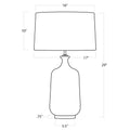 Regina Andrew, GLACE CERAMIC TABLE LAMP, TABLE LAMPS