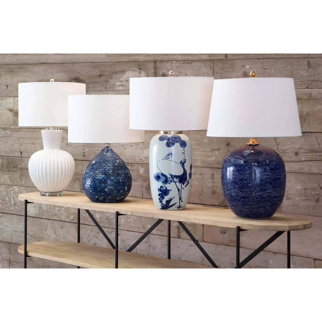 REGINA ANDREW, MADRID CERAMIC TABLE LAMP, TABLE LAMPS