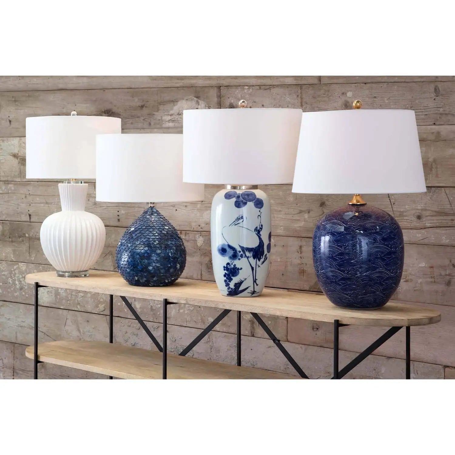 Regina Andrew, MADRID CERAMIC TABLE LAMP, TABLE LAMPS