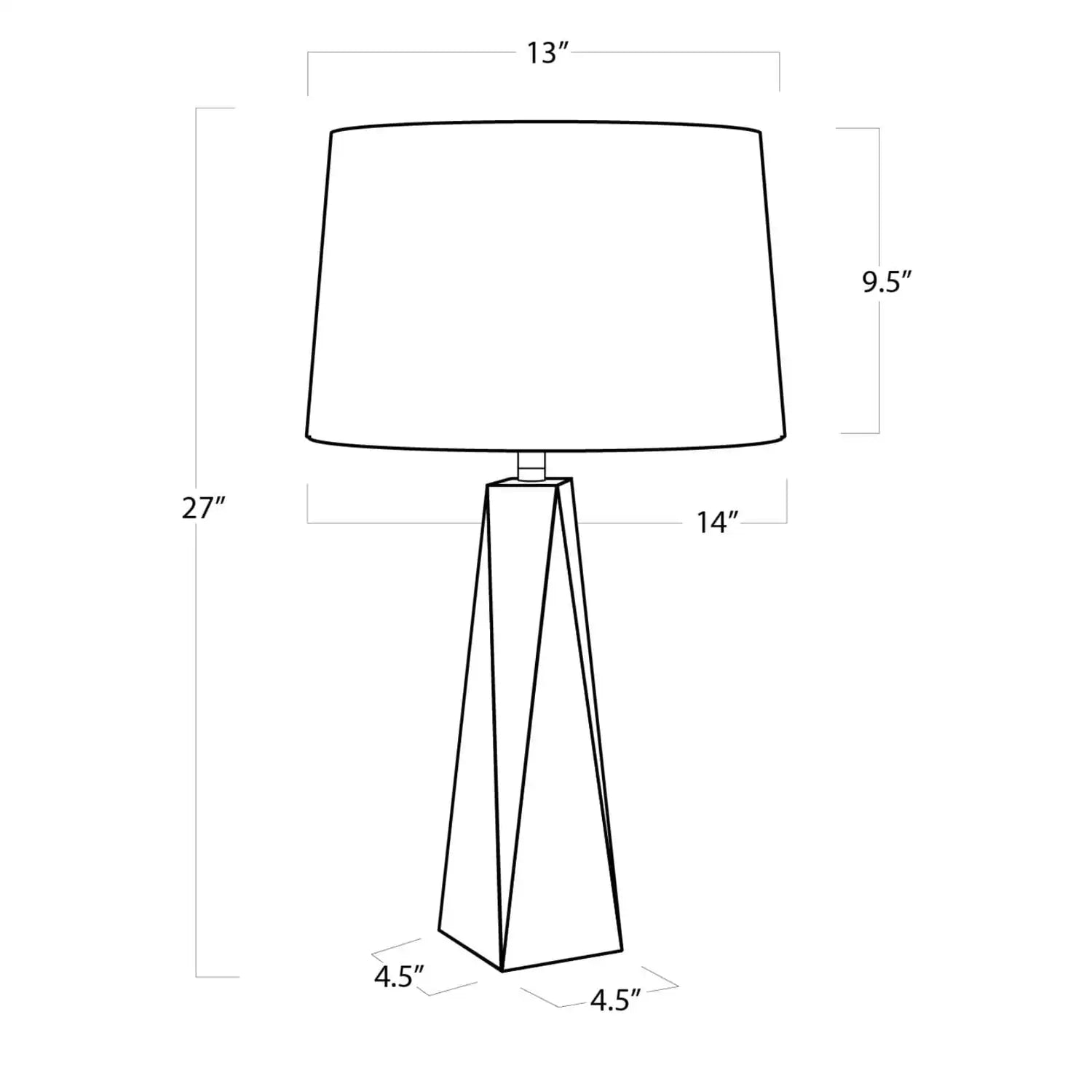 Regina Andrew, ANGELICA CRYSTAL TABLE LAMP, TABLE LAMPS