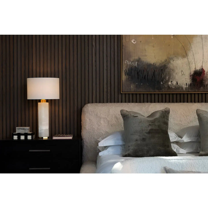 Regina Andrew, GEAR ALABASTER TABLE LAMP, TABLE LAMPS