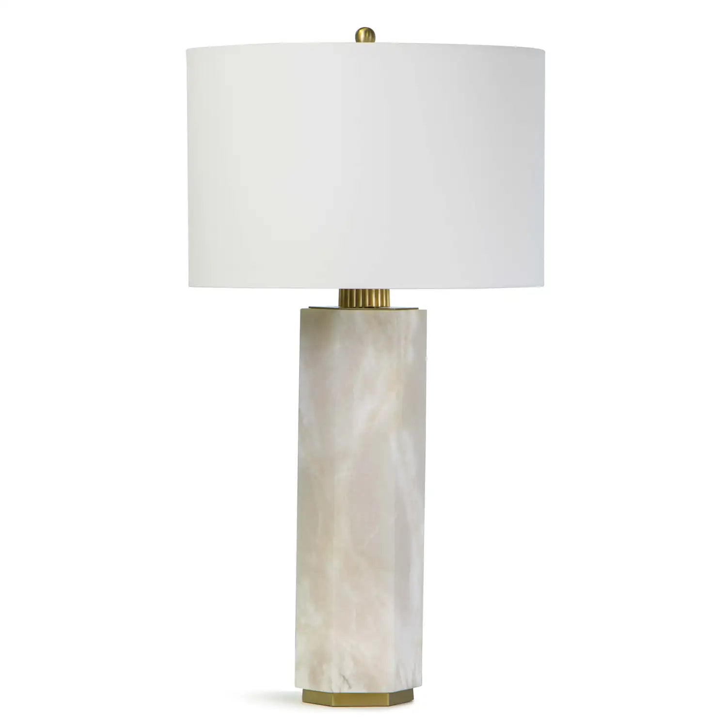 Regina Andrew, GEAR ALABASTER TABLE LAMP, TABLE LAMPS