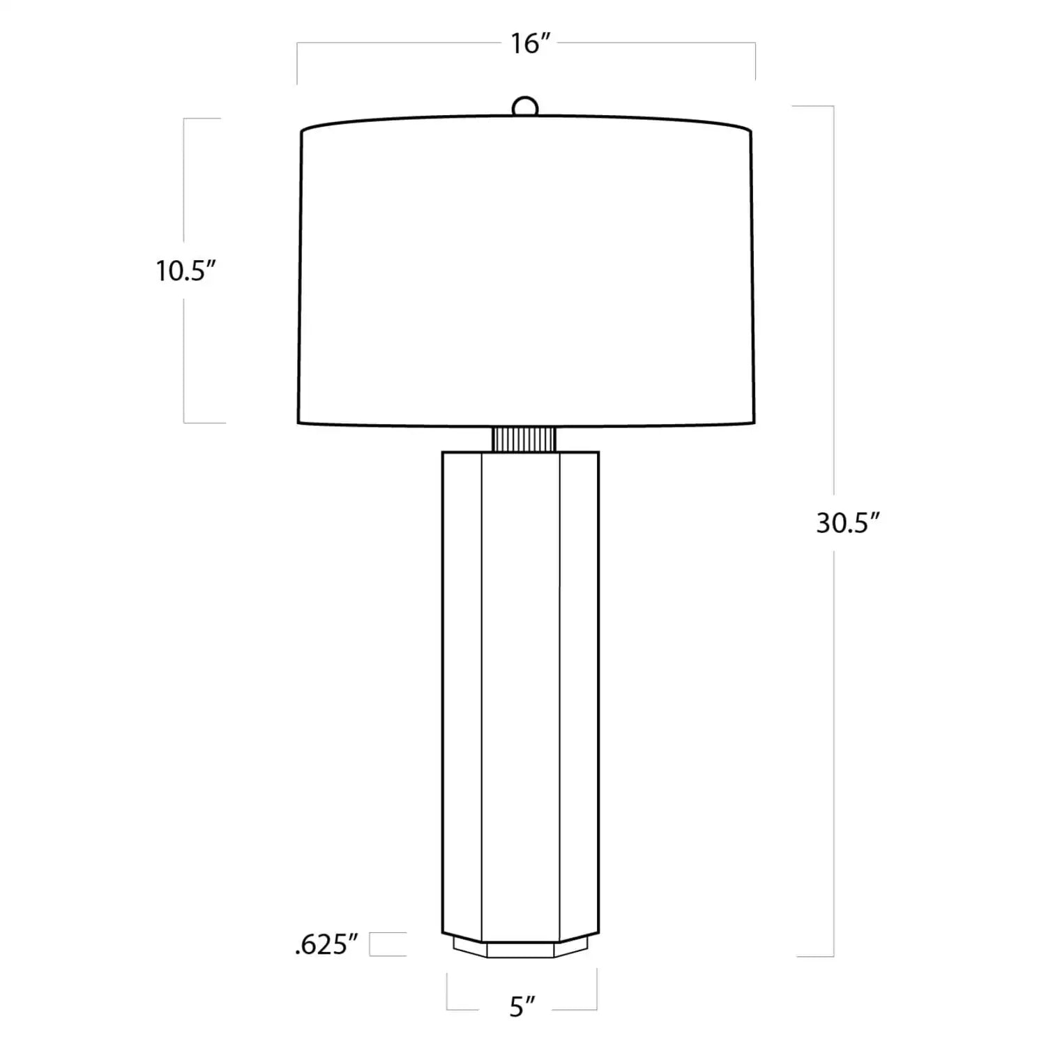 Regina Andrew, GEAR ALABASTER TABLE LAMP, TABLE LAMPS