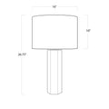Regina Andrew, STELLA ALABASTER TABLE LAMP, TABLE LAMPS