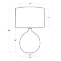Regina Andrew, DOVER CERAMIC TABLE LAMP, TABLE LAMPS