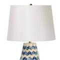 Regina Andrew, CASSIA CHEVRON TABLE LAMP, TABLE LAMPS