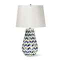 Regina Andrew, CASSIA CHEVRON TABLE LAMP, TABLE LAMPS
