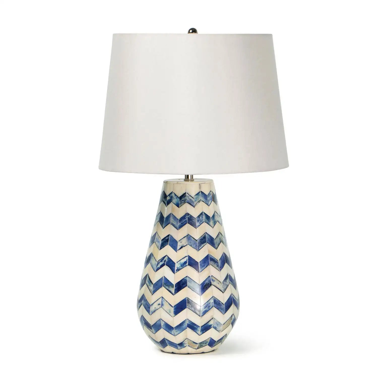 Regina Andrew, CASSIA CHEVRON TABLE LAMP, TABLE LAMPS
