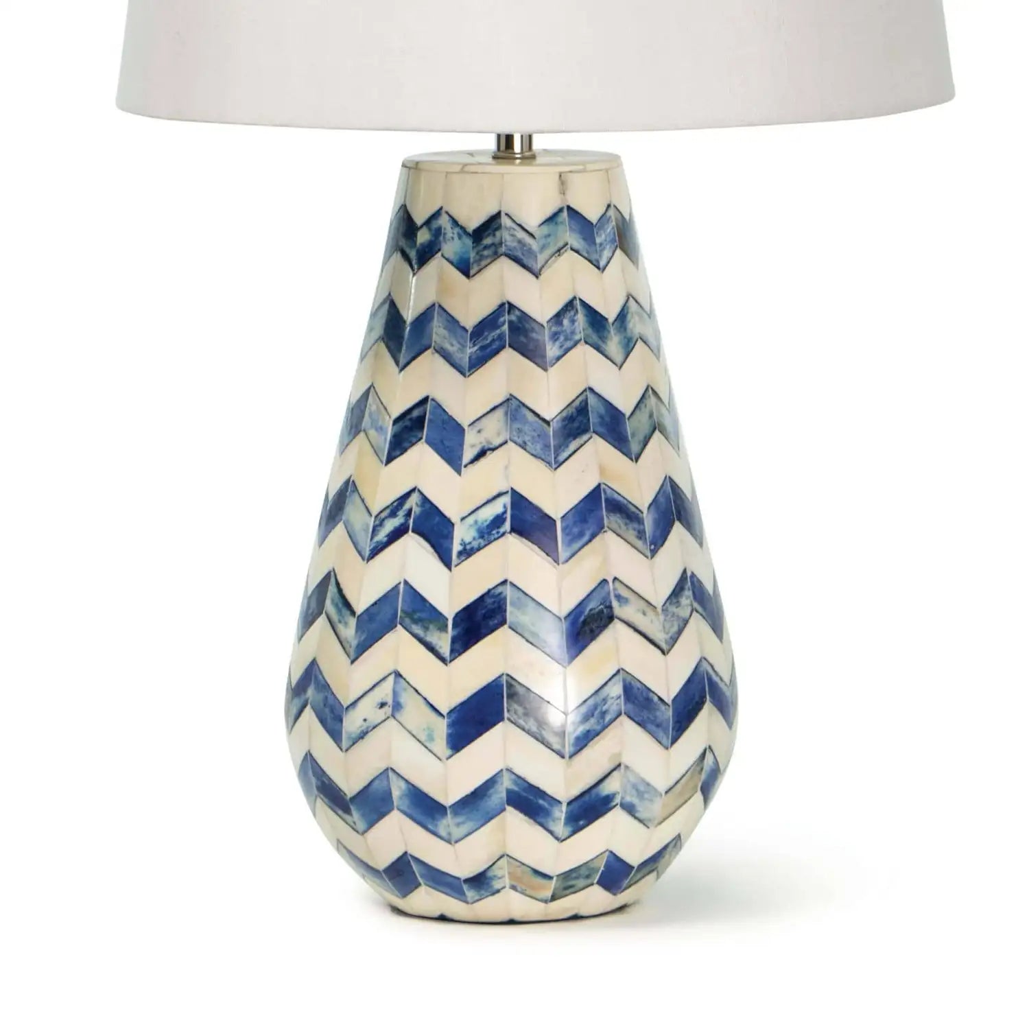 Regina Andrew, CASSIA CHEVRON TABLE LAMP, TABLE LAMPS