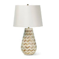 Regina Andrew, CASSIA CHEVRON TABLE LAMP, TABLE LAMPS