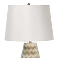 Regina Andrew, CASSIA CHEVRON TABLE LAMP, TABLE LAMPS