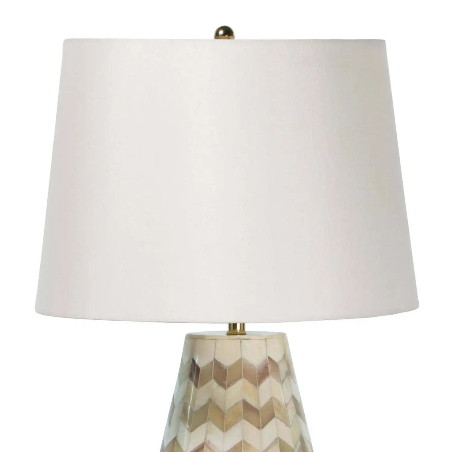 Regina Andrew, CASSIA CHEVRON TABLE LAMP, TABLE LAMPS