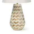 Regina Andrew, CASSIA CHEVRON TABLE LAMP, TABLE LAMPS