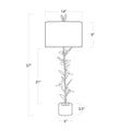 Regina Andrew, TRILLIUM BUFFET LAMP, TABLE LAMPS