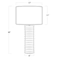 Regina Andrew, NABU METAL COLUMN TABLE LAMP, TABLE LAMPS