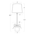 Regina Andrew, RIBBON TABLE LAMP, TABLE LAMPS