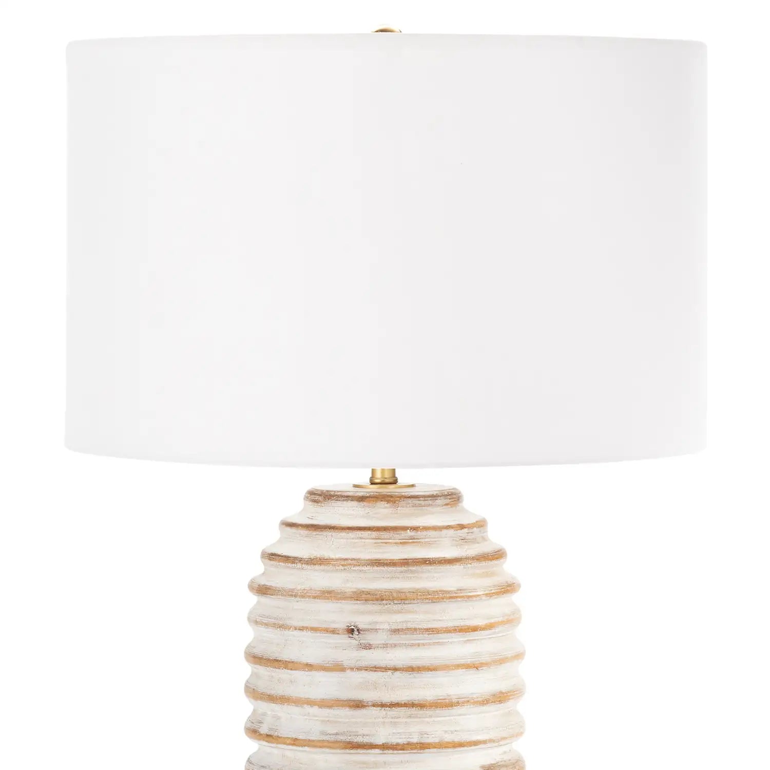 Regina Andrew, CARMEL WOOD TABLE LAMP, TABLE LAMPS