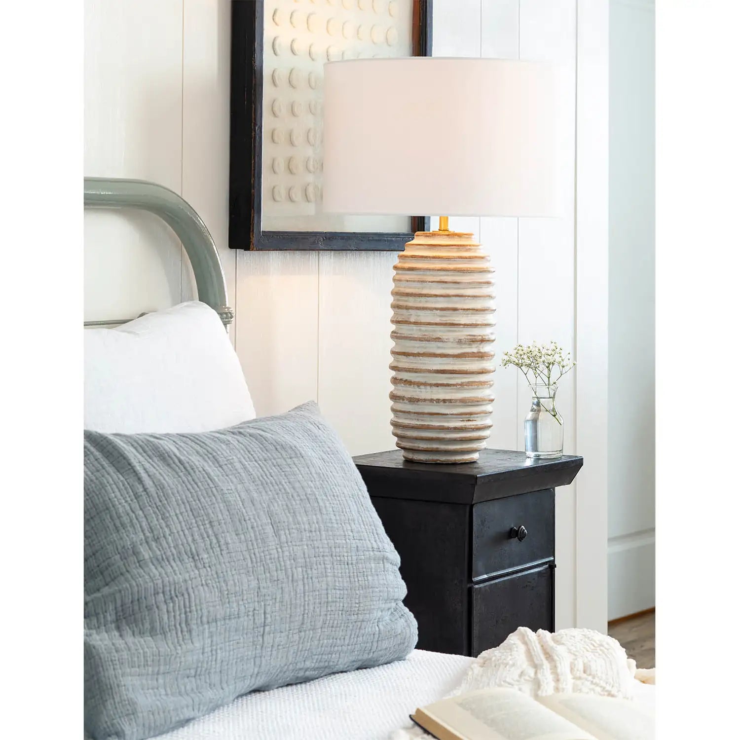 Regina Andrew, CARMEL WOOD TABLE LAMP, TABLE LAMPS