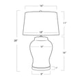 Regina Andrew, ROYAL CERAMIC TABLE LAMP, TABLE LAMPS