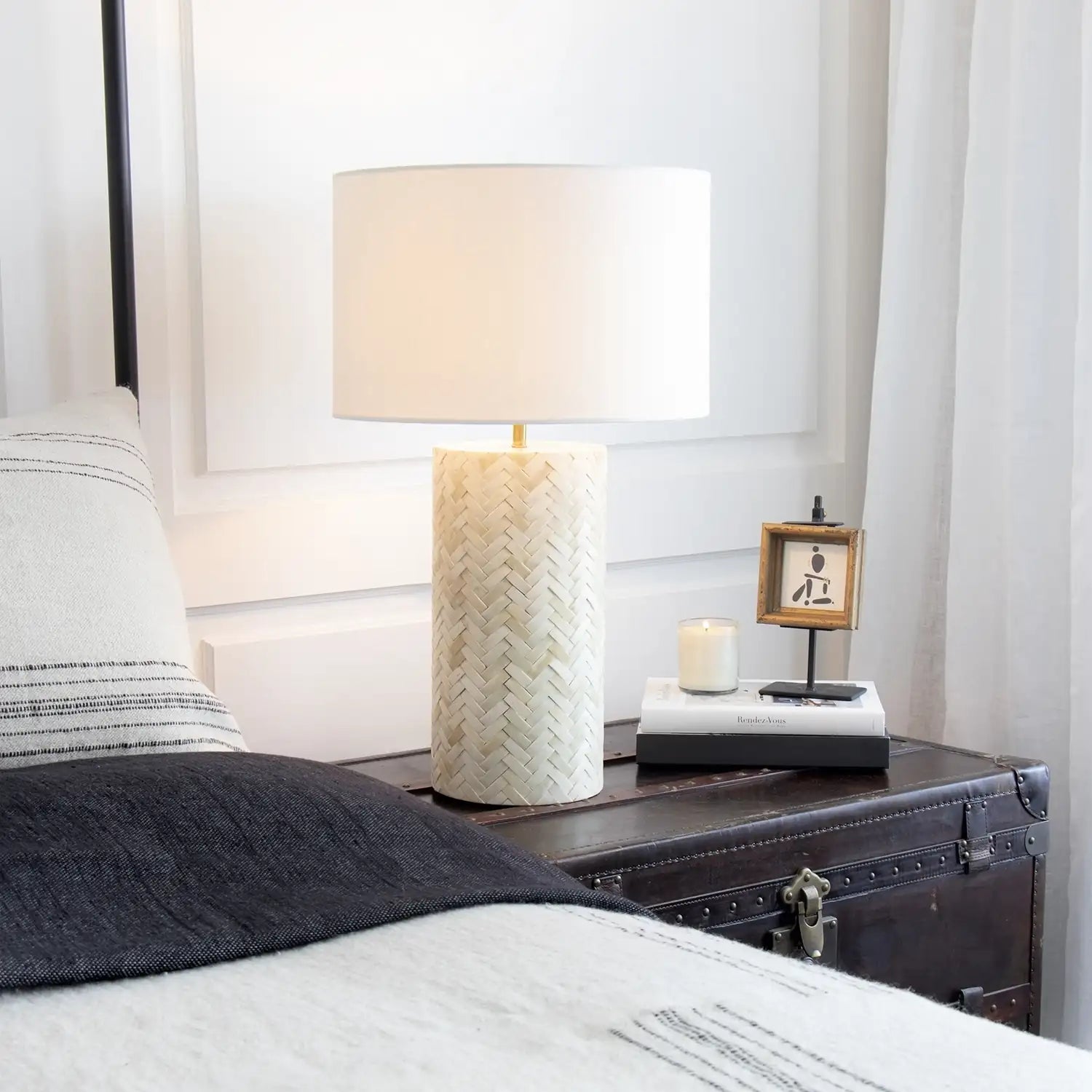 Regina Andrew, TRELLIS TABLE LAMP, TABLE LAMPS