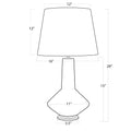 Regina Andrew, KAYLA CERAMIC TABLE LAMP, TABLE LAMPS