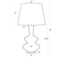 Regina Andrew, POE METAL TABLE LAMP, TABLE LAMPS