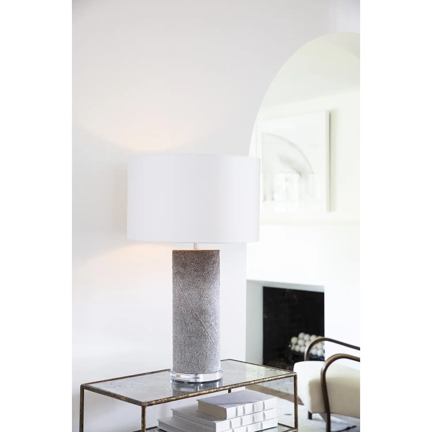 REGINA ANDREW, ANDRES COLUMN TABLE LAMP, TABLE LAMPS