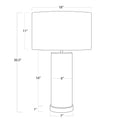 REGINA ANDREW, ANDRES COLUMN TABLE LAMP, TABLE LAMPS