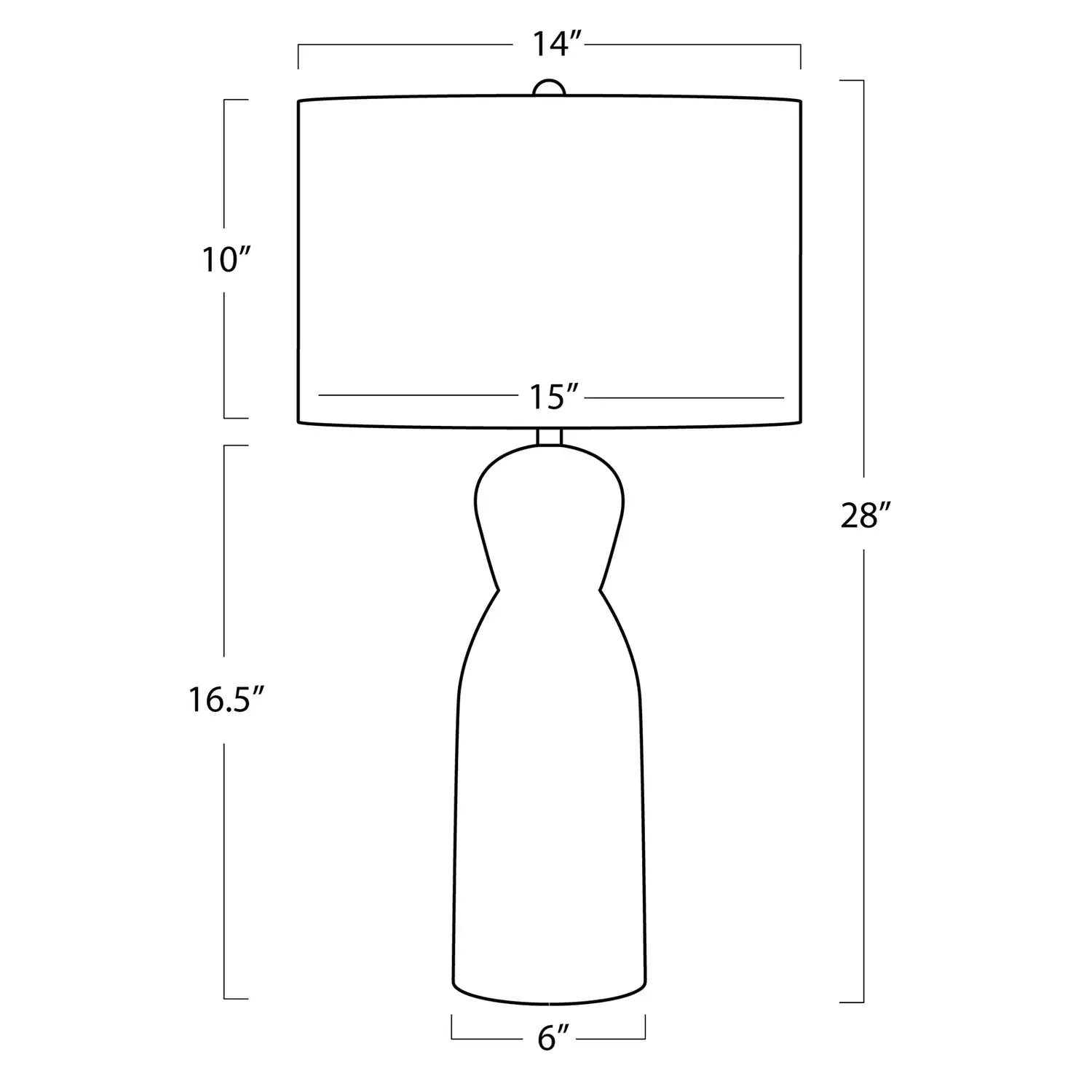 Regina Andrew, INDIE JADE TABLE LAMP, TABLE LAMPS