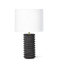 Regina Andrew, NOIR COLUMN TRAVERTINE LAMP, TABLE LAMPS