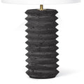 Regina Andrew, NOIR COLUMN TRAVERTINE LAMP, TABLE LAMPS