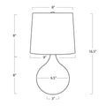 Regina Andrew, NOA TRAVERTINE LAMP, TABLE LAMPS