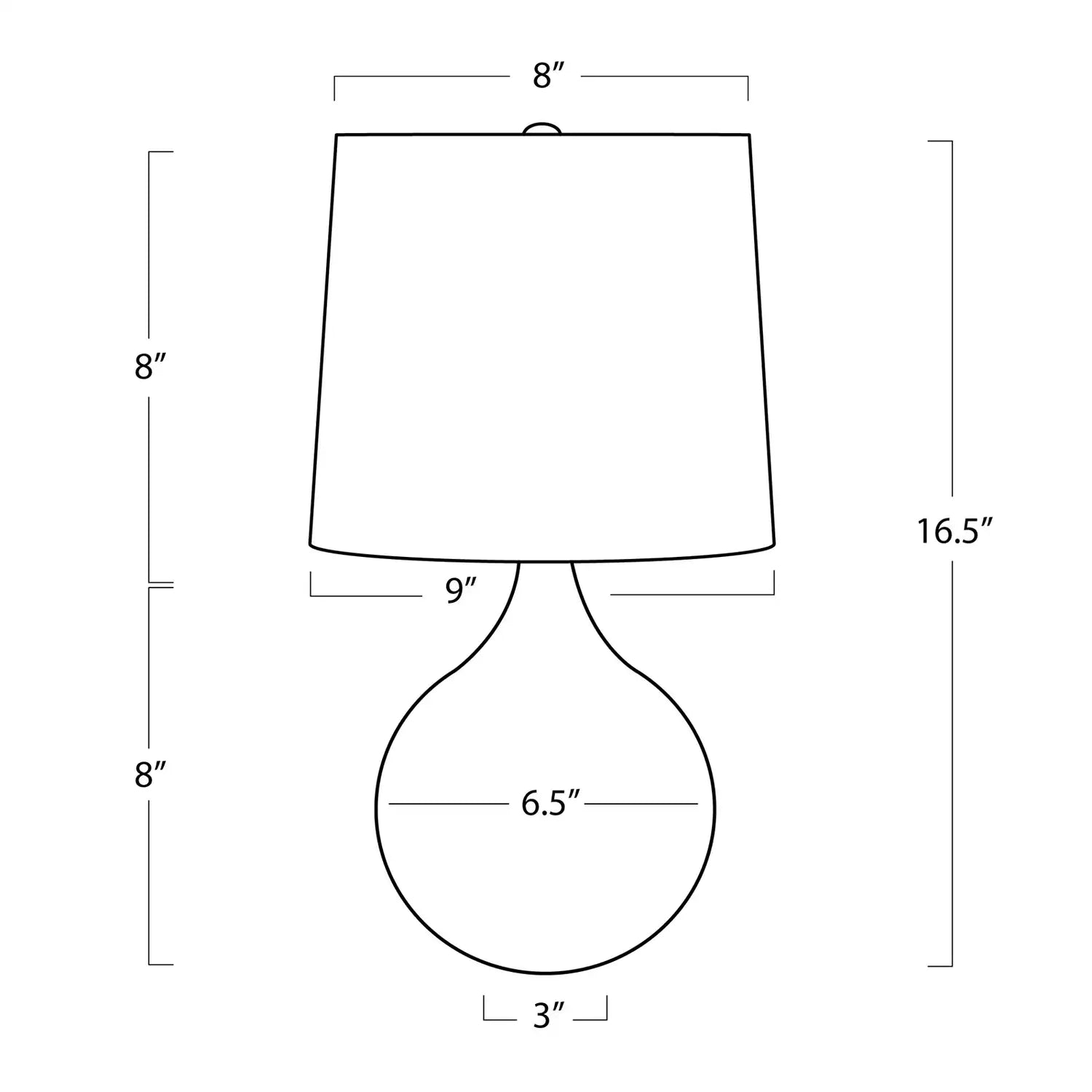 Regina Andrew, NOA TRAVERTINE LAMP, TABLE LAMPS
