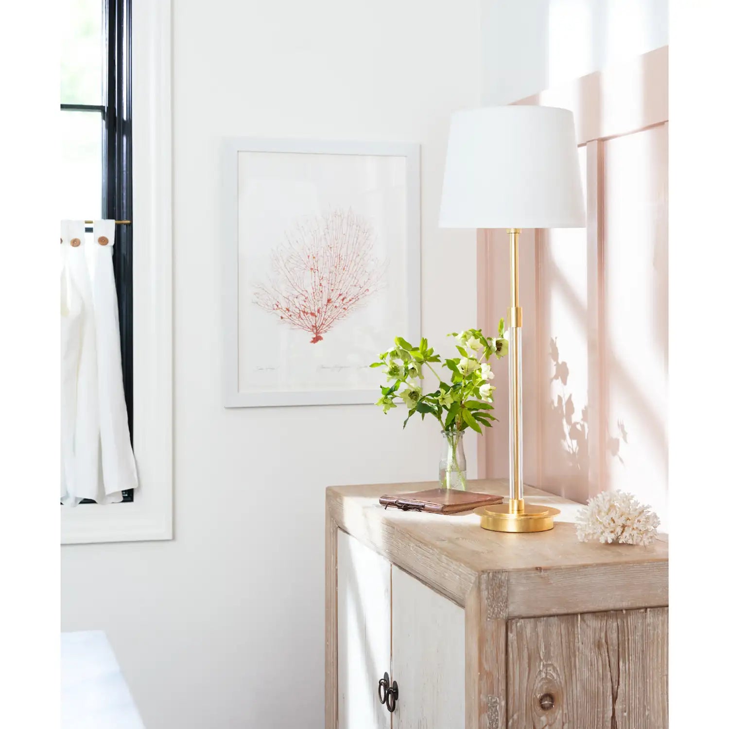 Regina Andrew, AUBURN CRYSTAL BUFFET LAMP, TABLE LAMPS