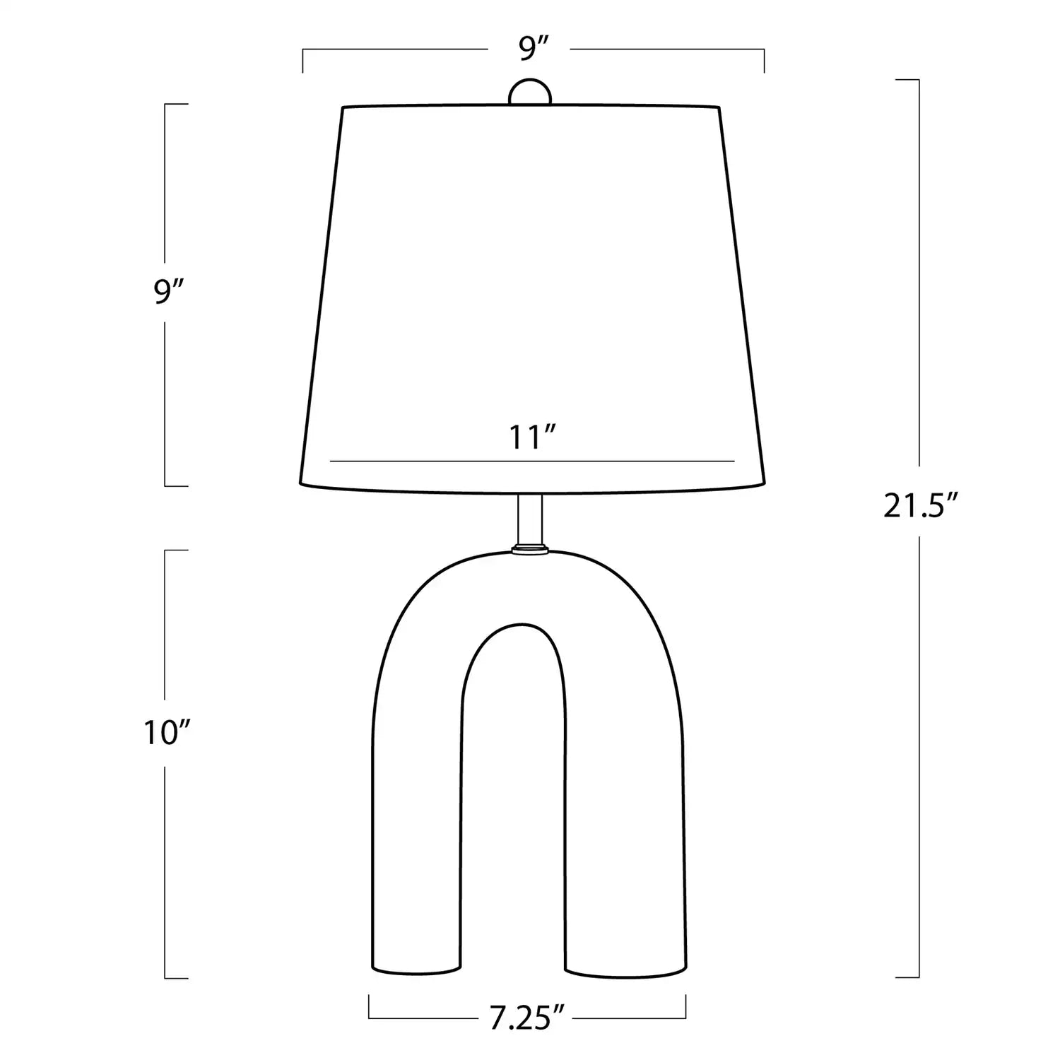 Regina Andrew, SLINKLY MARBLE TABLE LAMP, TABLE LAMPS