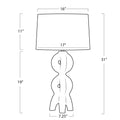 Regina Andrew, JACOB METAL TABLE LAMP, TABLE LAMPS