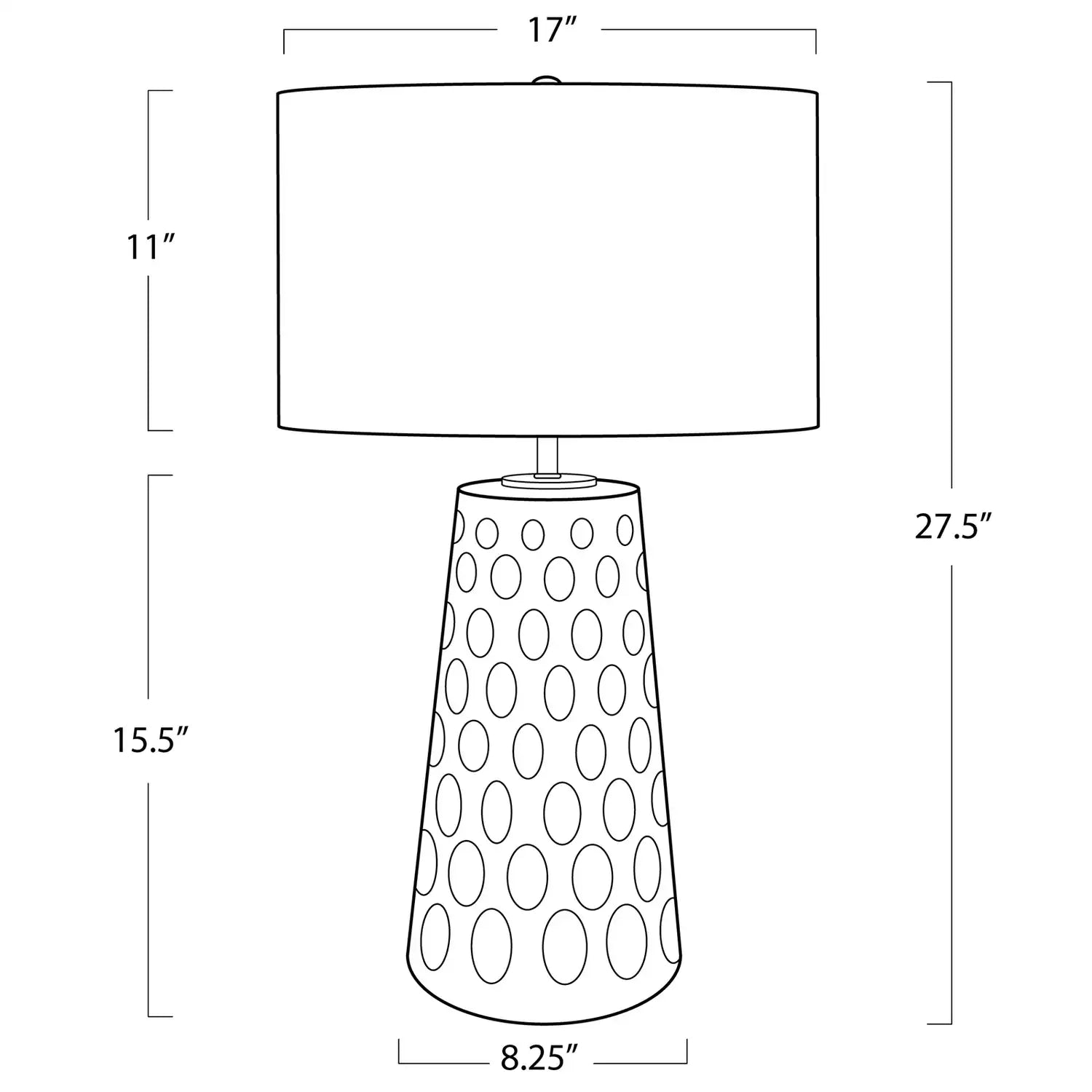 Regina Andrew, KELVIN CERAMIC TABLE LAMP, TABLE LAMPS