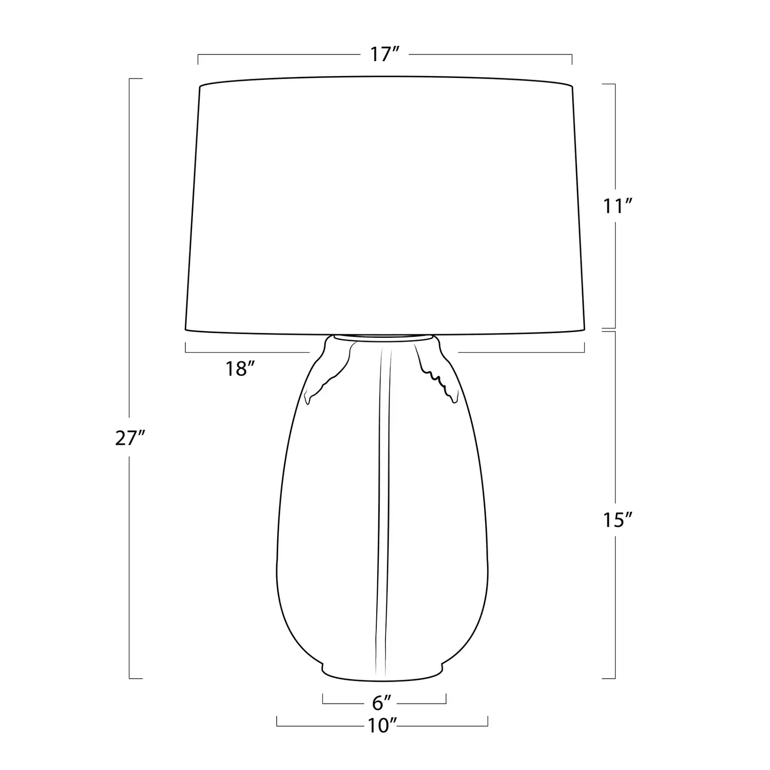 Regina Andrew, JAYDEN TABLE LAMP, TABLE LAMPS